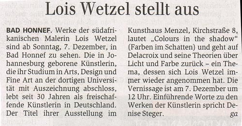 Zeitungsartikel